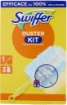 SWIFFER DUSTER KIT CATTURAPOLVERE REFILL CON MANICO E 3 PIUMINI EFFICACE SUL 100% DELLA POLVERE OKX 