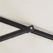 OMBRELLONE DA GIARDINO 2X2M ROTONDO CON PALO CENTRALE IN ALLUMINIO E POLIESTERE CREMA