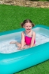 BESTWAY PISCINA FONDO GONFIABILE CON PATCH DI RIPARAZIONE PER BAMBINI DAI 3 ANNI + 165X104X25 CM 