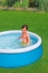 BESTWAY PISCINA CON STRUTTURA E 1 TOPPA DI RIPARAZIONE 1.22X1.22X30.5 CM CAPACITÀ 365L