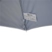 OMBRELLONE DA SPIAGGIA CON TENDA INTEGRATA IN METALLO E POLIESTERE Ø 220X220 CM BLU