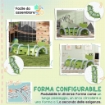 TUNNEL PER BAMBINI 3-6 ANNI A FORMA DI COCCODRILLO, GIOCO PER INTERNO ED ESTERNO IN PLASTICA, VERDE