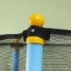 TRAMPOLINO PER BAMBINI CON TAPPETO ELASTICO, RETE DI SICUREZZA E PALI IMBOTTITI, ETÓ 3-10 ANNI, BLU