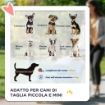 PASSEGGINO PER CANI TAGLIA PICCOLA E MINI PIEGHEVOLE CON CESTINO E PORTABICCHIERE, 75X46X94 CM, CAFÈ