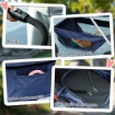 PASSEGGINO PER CANI 3 IN 1 PIEGHEVOLE CON BORSA TRASPORTINO E CESTINO INFERIORE BLU