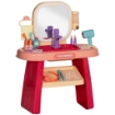 TAVOLO TOELETTA PER BAMBINE 3-6 ANNI CON SPECCHIO IN ACRILICO E RUBINETTO, IN PP E GPPS, 55X29X71 CM, ROSA