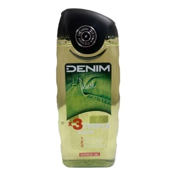DENIM SHOWER GEL 250 ML TONIFICANTE AL MUSCHIO OKX