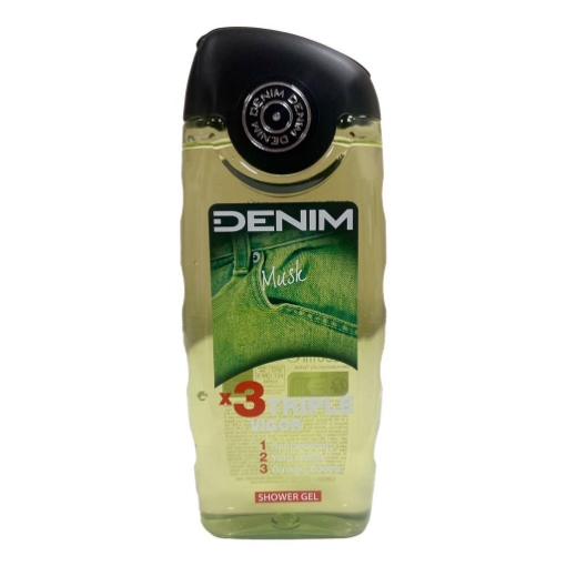 DENIM SHOWER GEL 250 ML TONIFICANTE AL MUSCHIO OKX