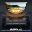SCHERMO PER PROIETTORE 84" FORMATO 4:3 ANGOLO DI 160° E MONTAGGIO A SOFFITTO O PARETE