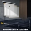 SCHERMO PER PROIETTORE 84" FORMATO 4:3 ANGOLO DI 160° E MONTAGGIO A SOFFITTO O PARETE