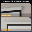 SCHERMO PER PROIETTORE 84" FORMATO 4:3 ANGOLO DI 160° E MONTAGGIO A SOFFITTO O PARETE