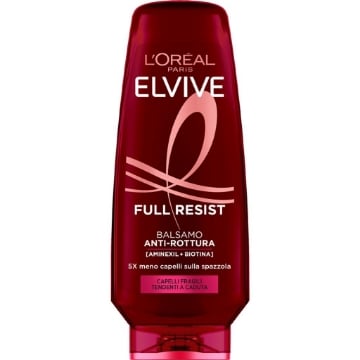 L'OREAL PARIS ELVIVE FULL RESIST BALSAMO ANTI-ROTTURA CON AMINEXIL + BIOTINA PER CAPELLI FRAGILI TENDENTI A CADUTA 200 ML OKX