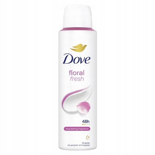DOVE DEODORANTE SPARY FRAGRANZA FLOREALE FRESCO CON 0% DI ALCOOL 48H DI PROTEZIONE 150 ML OKX