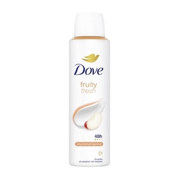 DOVE DEODORANTE SPARY FRAGRANZA FRUTTATO FRESCO CON 0% DI ALCOOL 48H DI PROTEZIONE 150 ML OKX