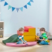 SET COSTRUZIONI MORBIDE PER BAMBINI 1-3 ANNI DA 6 PEZZI IN PU ED EPE MULTICOLORE