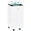 DEUMIDIFICATORE DA 12L IN ABS CON 5 MODALITÀ 2 VELOCITÀ E TIMER DA 24H 25X25X50.5 CM BIANCO E NERO
