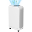 DEUMIDIFICATORE PORTATILE TOUCH DA 12L CON TUBO DI SCARICO TIMER E FILTRO IN ABS 28X18X50.6 CM BIANCO