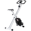 CYCLETTE PIEGHEVOLE MAGNETICA 8 LIVELLI DISPLAY LCD ROTELLE E SELLINO REGOLABILE NERO