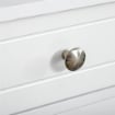 MOBILE BAGNO A 2 ANTE CON RIPIANO REGOLABILE E 2 CASSETTI IN LEGNO 60X30X75 CM BIANCO