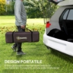 TENDA DA CAMPEGGIO DA 2-4 PERSONE CON STANZE SEPARATE IMPERMEABILE CON DOPPIE PORTE GRIGIO