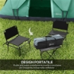 TENDA DA CAMPEGGIO 4 POSTI IDROREPELLENTE CON PROTEZIONE UV PALI IN FIBRA DI VETRO 4.55X2.3X1.8 M VERDE