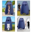 TENDA DA DOCCIA POP UP IMPERMEABILE IN POLIESTERE E PLASTICA 100X100X185 CM BLU NAVY