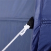 TENDA DA DOCCIA POP UP IMPERMEABILE IN POLIESTERE E PLASTICA 100X100X185 CM BLU NAVY