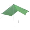TENDA DA SOLE PORTATILE 3X3 M TENDALINO PARASOLE IMPERMEABILE PER CAMPEGGIO E SPIAGGIA VERDE