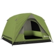 TENDA DA CAMPEGGIO PER 3 PERSONE IMPERMEABILE CON TASCA GANCIO PER LANTERNA E BORSA 2X2X1.35M VERDE