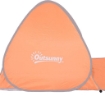 TENDA DA SPIAGGIA POP UP CON PROTEZIONE UV 30+ E BORSA DI TRASPORTO 200X150X119 CM ARANCIONE