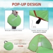 TENDA DA SPIAGGIA POP UP CON PROTEZIONE UV 30+ E BORSA DI TRASPORTO 200X150X119 CM VERDE