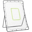 REBOUNDER PER CALCIO E BASEBALL PIEGHEVOLE CON ZONA DI PRECISIONE IN PE E METALLO 123X90X174 CM NERO