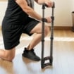 POWER TWISTER A 4 MOLLE CON RESISTENZA DA 10 A 80 KG IN ACCIAIO INOX 80X22X5 CM NERO