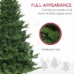 ALBERO DI NATALE ARTIFICIALE ALTO 180 CM CON 818 RAMI E BASE IN ACCIAIO PER INTERNI VERDE