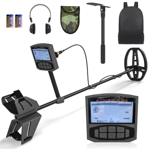 METAL DETECTOR PROFESSIONALE CON 5 MODALITÀ IMPERMEABILE IP68 E DISPLAY LCD RETROILLUMINATO