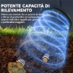 METAL DETECTOR PROFESSIONALE CON 5 MODALITÀ IMPERMEABILE IP68 E DISPLAY LCD RETROILLUMINATO