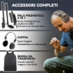 METAL DETECTOR PROFESSIONALE CON 5 MODALITÀ IMPERMEABILE IP68 E DISPLAY LCD RETROILLUMINATO
