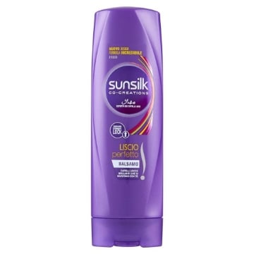 SUNSILK BALSAMO LISCIO PERFETTO PER CAPELLI LISCI FORMULA CON BIOTINA OLIO DI ARGAN E PROTEINE DELLA SETA 250 ML OKX