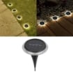 HIGH TECH 1 FARETTO SEGNAPASSI A ENERGIA SOLARE FORMA TONDA DIAMETRO 11 CM INSERIBILE NEL TERRENO OKX