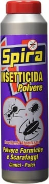 SPIRA INSETTICIDA IN POLVERE 250 GR STERMINA SCARFAGGI E FORMICHE