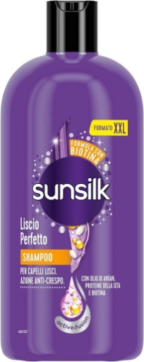 SUNSILK SHAMPOO LISCIO PERFETTO ACTIVE FUSION OLIO DI ARGAN PROTEINE DELLA SETA E BIOTINA FORMATO XXL 810 ML OKX