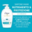DOVE SAPONE LIQUIDO MANI DETERGENTE IDRATANTE RIMUOVE SPORCO E BATTERI +5 AGENTI IDRATANTI BIODEGRADABILE  250 ML OKX