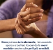 DOVE SAPONE LIQUIDO MANI DETERGENTE IDRATANTE RIMUOVE SPORCO E BATTERI +5 AGENTI IDRATANTI BIODEGRADABILE  250 ML OKX
