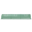 SERRA PICCOLA CON 5 FINESTRELLE E GRIGLIA CENTRALE IN ACCIAIO PE E PP 300X80X45 CM VERDE