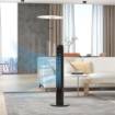 VENTILATORE A TORRE 45W A 4 MODALITÀ E 3 VELOCITÀ CON TIMER DA 12H IN ABS Ø31.5X96 CM NERO