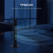 VENTILATORE A TORRE 45W A 4 MODALITÀ E 3 VELOCITÀ CON TIMER DA 12H IN ABS Ø31.5X96 CM NERO