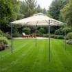 MA MAISON GAZEBO PIRAMIDE COPERTURA IN POLESTERE STRUTTURA IN METALLO VERNICIATO IN POLVERE 3X3 MT 