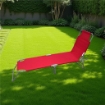 MAURY'S LETTINO IN METALLO IN TEXTILENE COLR ROSSO CON STRUTTURA IN METALLO PESO MASSIMO 120 KG
