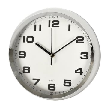 MAURY'S OROLOGIO NEW YORK CM.30 STILE CLASSICO E LINEARE CON NUMERI GRANDI E MECCANISMO CLASSICO COLORI ASSORTITI 