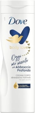 DOVE CREMA CORPO IDRATANTE PER PELLE SECCA DONA IDRATAZIONE PROFONDA PER 48H PELLE MORBIDA E LUMINOSA DERMATOLOGICAMENTE TESTATA 400ML OKX 